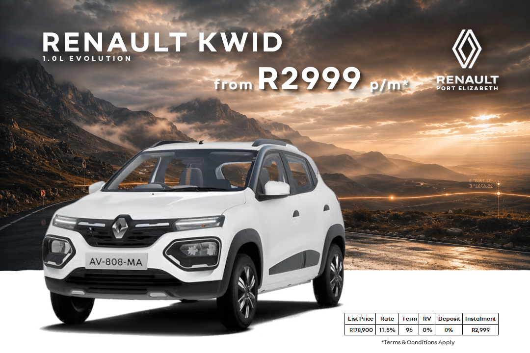 Renault Kwid 1.0L EVOLUTION image from Renault Port Elizabeth